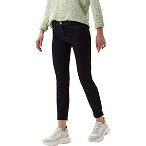 BRAX Dames Style.Shakira S Style Shakira Free to Move: Modieuze 5-pocket-buis Skinny Fit, blauw (Clean Dark Blue 22), 44 NL/Lang
