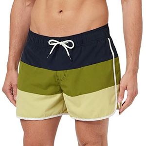 G-STAR RAW Men's Carnic Color Block Swim Trunks, blauw (Salute D22964-A505-C742), S, blauw (Salute D22964-a505-c742), S