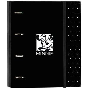 Minnie Mouse-map, 4 ringen, 35 mm, met 100 vellen, DIN A4, 270 x 35 x 320 mm