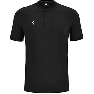 Macron Athleisure Scd Patmos Cotton Korean poloshirt Blk Ss Man poloshirt heren