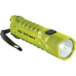 Peli 3315Z0 Explosiebestendige Led-Zaklamp, Atex Zone 0 Veiligheid Goedgekeurd, Ip67 Water- En Stofdicht, 138 Lumen, Kleur: Geel