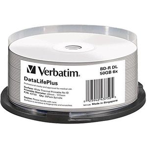 Verbatim DataLifePlus BD-R 50 GB 25 stuk(s)