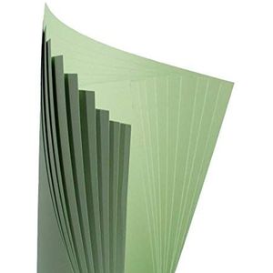 House of Card & Paper Gekleurd papier, A4, 80 g/m², gekleurd lichtgroen (pak van 50 vellen)