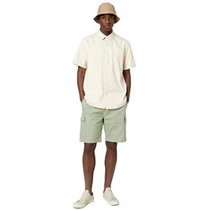 Koton Heren elastische taille katoenen pocket detail shorts, groen (786), 42