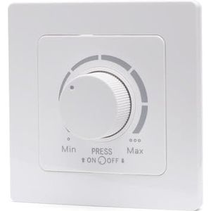 Led-dimmer in Europees design, perfect voor een nauwkeurige lichtregeling in elke ruimte en voor een gezellige en individuele sfeer.