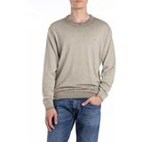 Replay - UK4705.000.G20785A - Trui - Beige - 100% Katoen