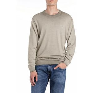 Replay - UK4705.000.G20785A - Trui - Beige - 100% Katoen