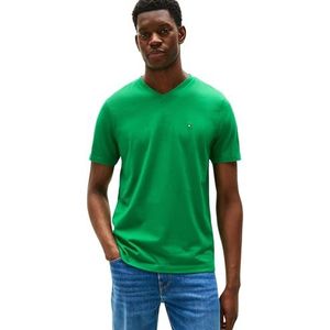 Tommy Hilfiger - Regular Fit - T-shirt - Effen - Puur Katoen