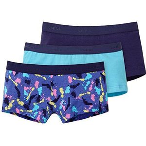 Schiesser Meisjesonderbroek shorts, verpakking van 3 stuks