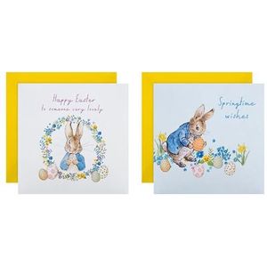 Hallmark Liefdadigheid Pasen Kaarten - Pack van 10 Peter Rabbit Designs