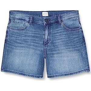 MUSTANG Damesstijl Jodie Bermudas, middenblauw 412, 26, middenblauw 412