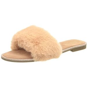 Replay Nairobi Mule Fur pantoffels voor dames, 496 Koper, 37 EU