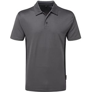 TuffStuff - Elite Polo Shirt - XXL - Grijs Polo Shirt - Lichtgewicht - Ademend - Sneldrogend - Vochtafvoerend - Werkshirts voor Heren - 170gsm Polo Top
