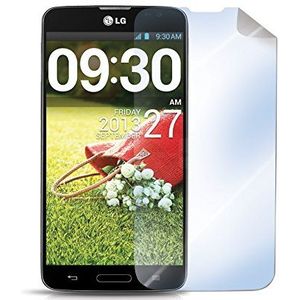 Celly Invisible Protective Film Screen Protector voor LG G Pro 2 (Pack van 2)