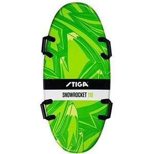 STIGA Unisex-Youth Snowrocket Graffiti 110 groen Foamboard, 110 cm