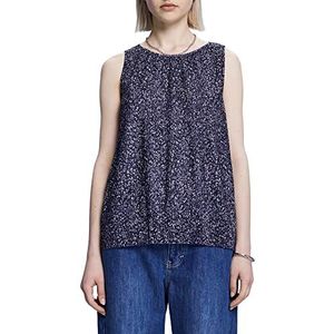ESPRIT Dames 053EE1K329 T-shirt, 401/NAVY 2, XS, 401/Navy 2, XS