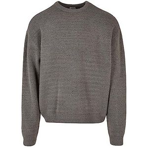 Urban Classics Herren Sweatshirt Oversized Chunky Sweater asphalt 5XL