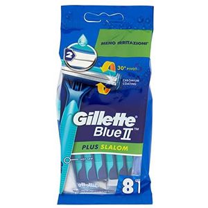 Gillette Blue II Plus wegwerp scheermes (pak van 8)