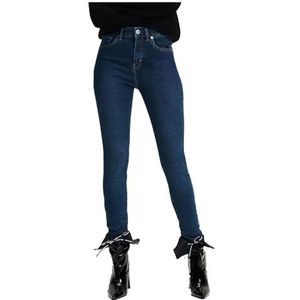 Karl Lagerfeld Jeans, Dames, High Rise Skinny Denim, Skinny Leg, Blauw, 2732