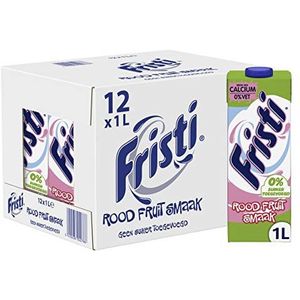 Fristi Drinkyoghurt Rood Fruit 0% Suiker 12 x 1 L