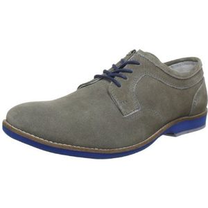 s.Oliver Casual veterschoenen voor heren, Grijze Grau Ash 203, 43 EU