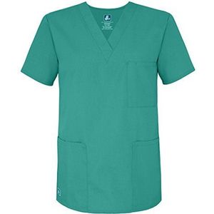 Adar schrobjack voor vrouwen, werkjas voor verpleegsters en artsen, 602, surgical green, XXS