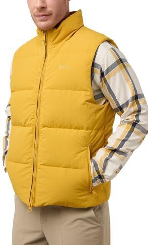 Jack Wolfskin - Glacier Canyon Parka - Waterdichte Winterjas - Mustard - Synthetische Vezels