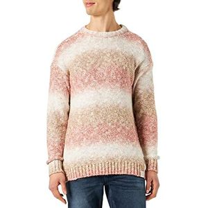 MUSTANG Heren Emil C trui, Degradee_Earthtones. 12356, S