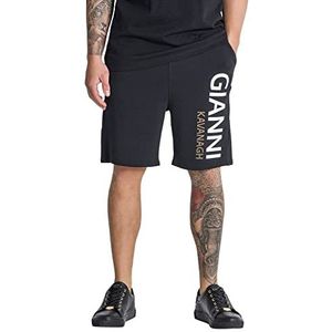Gianni Kavanagh Zwarte Gianni shorts voor heren, blue, XXL