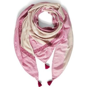 STREET ONE Dames A572434 Print driehoekige doek, Magnolia roze, A, Magnolia roze, A