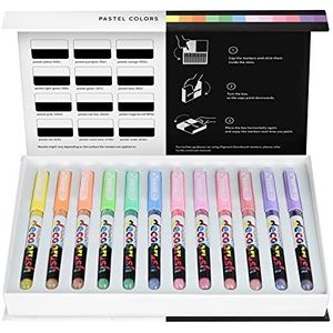 KARIN PIGMENT decobrush Pastel Colors Collection, 29C7, 12 stuks (1 stuk)