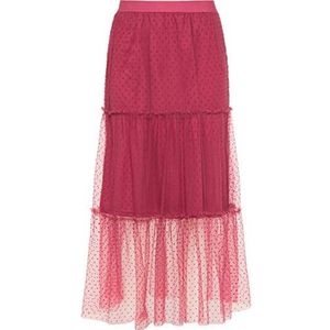 EUCALY dames midirok, bordeaux, L