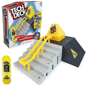 Tech Deck X-Connect Park Creator - Pyramid Shredder - aanpasbare en bouwbare ramp met uniek fingerboard
