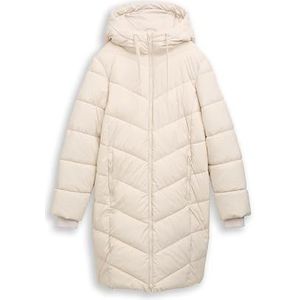 TOM TAILOR - Gewatteerde Jas - Beige - Wintermantel