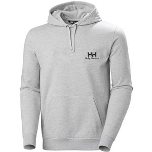Helly Hansen Heren Nord Graphic Pull Over Hoodie Hooded Sweatshirt, 953 Grijs Melange 2, S