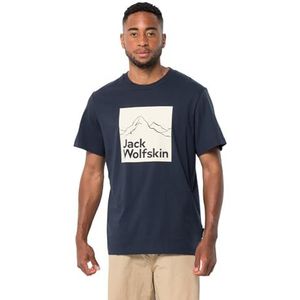 Jack Wolfskin Brand T M T-shirt met korte mouwen voor heren