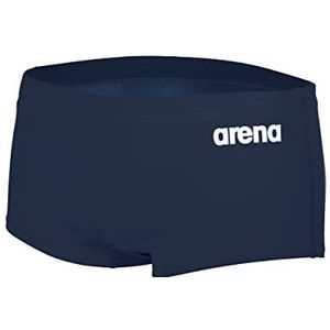 ARENA Men's Team Swim Low Waist Short Solid Shorts, marineblauw, 5 EU heren, marineblauw/wit