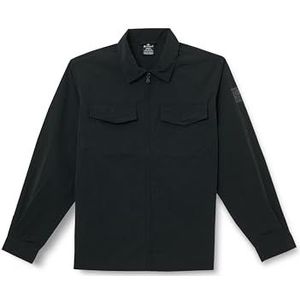 Champion Legacy Athleisure - Light Nylon Canvas L/S Herenshirt, Zwart, S SS24, Zwart, S