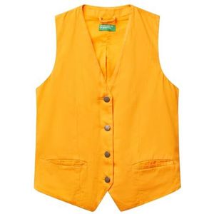 United Colors of Benetton Vest, Geel, XXS