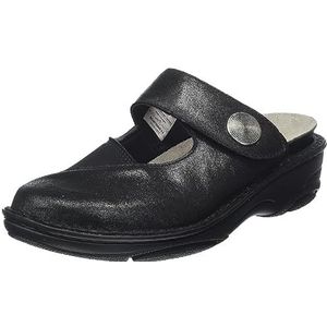 Berkemann Heliane Pantoffels voor dames, zwart glitter, 38.50 EU