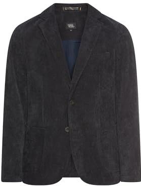 camel active - Jasje - Marineblauw - Met Binnenzak en Stretchcomfort