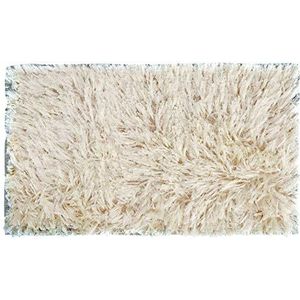 Heckett Lane Fenna Bath Mat, 60% Cotton, 40% Polyester, Ivory, 60 x 100 Cm, 1.0 Pieces