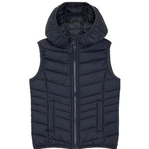 TOM TAILOR Lichtgewicht gewatteerd vest met oren voor meisjes, 10668-sky Captain Blue, 116/122 cm