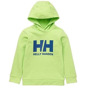 Helly Hansen Unisex Kid's HH Logo Hoodie, Groen, 4
