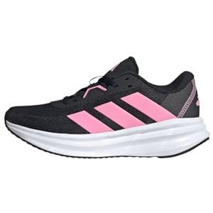 adidas Dames Galaxy 7 Running Shoes, core black/bliss pink/carbon, 44 EU