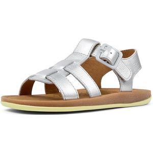 Camper Bicho K800617 T-riem sandaal, medium grijs 004, 5 UK, Medium Grijs 004, 38 EU