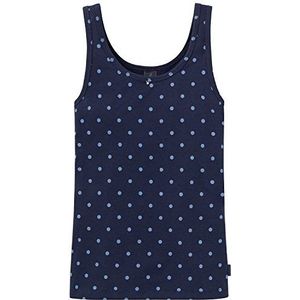 Schiesser Onderhemd voor meisjes, blauw (nachtblauw 804), 176 cm