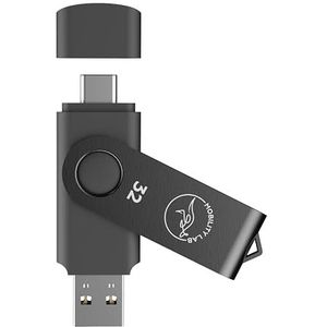 Mobility Lab USB-stick en USB-C 32 GB – USB 2.0 – Plug and Play, compatibel met MacOS en Windows