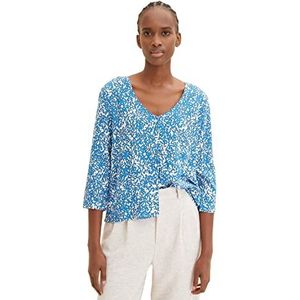 TOM TAILOR Denim Dames blouse 1035519, 31338 - Abstract Structure Print, S