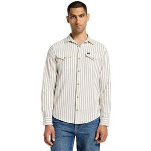 Lee Clean Western herenshirt, ecru, XL